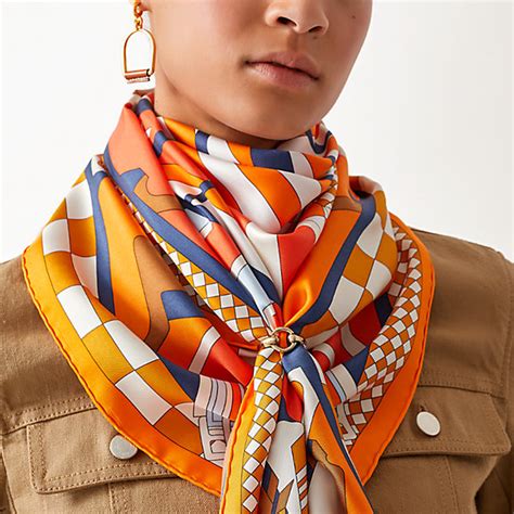 hermes men's scarf tie|hermes scarf as a top.